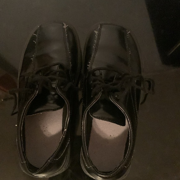 Toddler boys black dress shoe - Picture 2 of 3